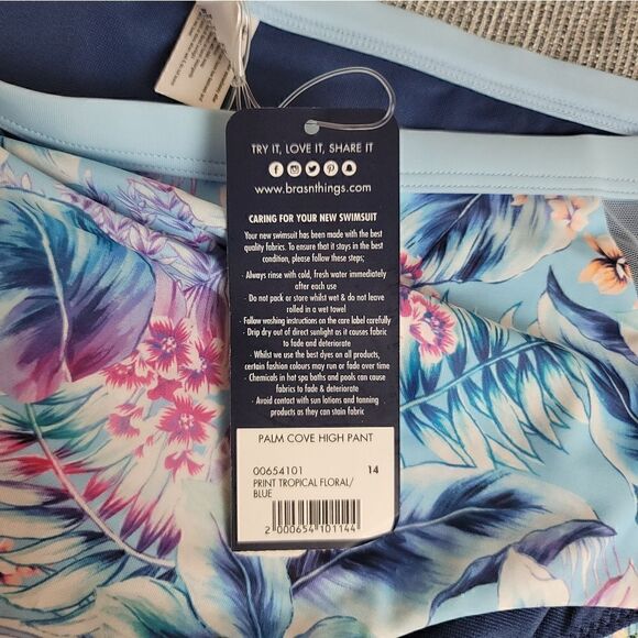 NWT- BLUE RUBY Australia Bikini Bottoms - Picture 10 of 11